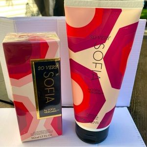Avon So Very Sofia By Sofia Vergara 1.7 Oz. Eau de Parfume and Shower Gel bundle